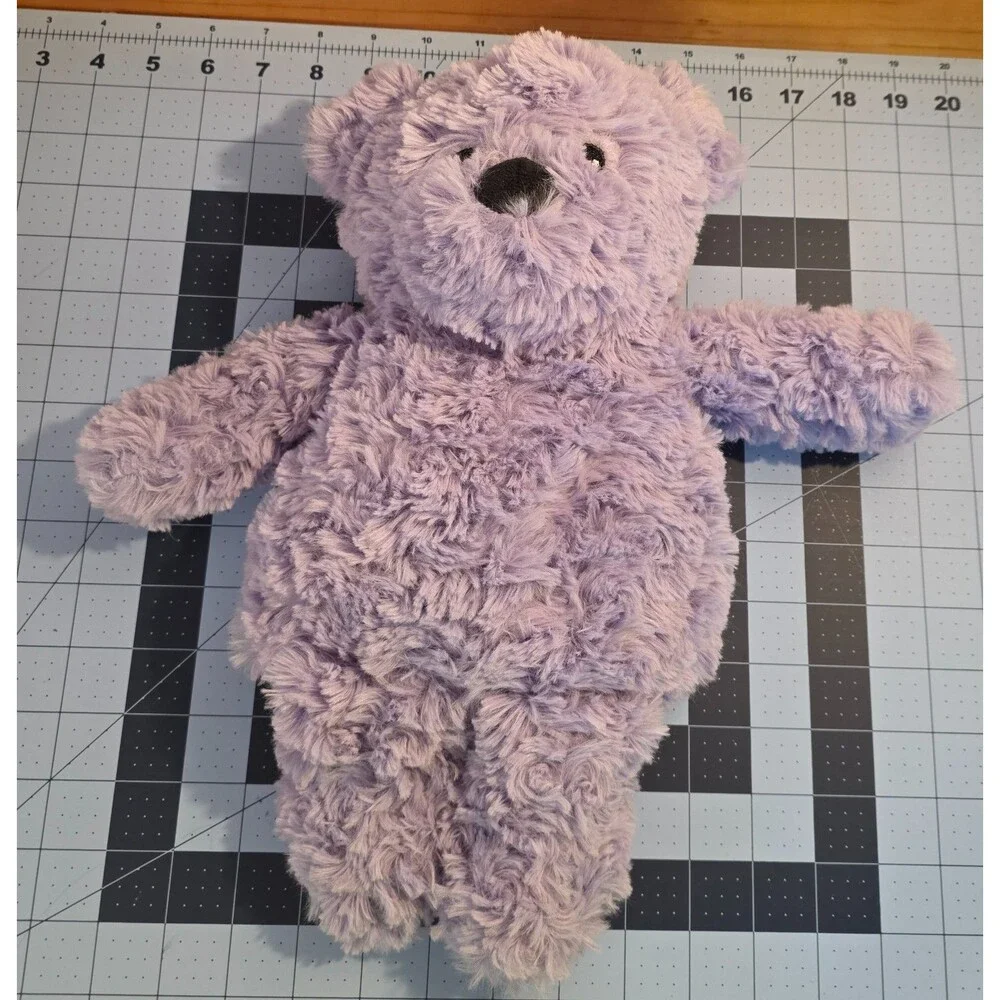 Warmies Lavender Teddy Bear Microwavable Weighted Plush French Lavender 13